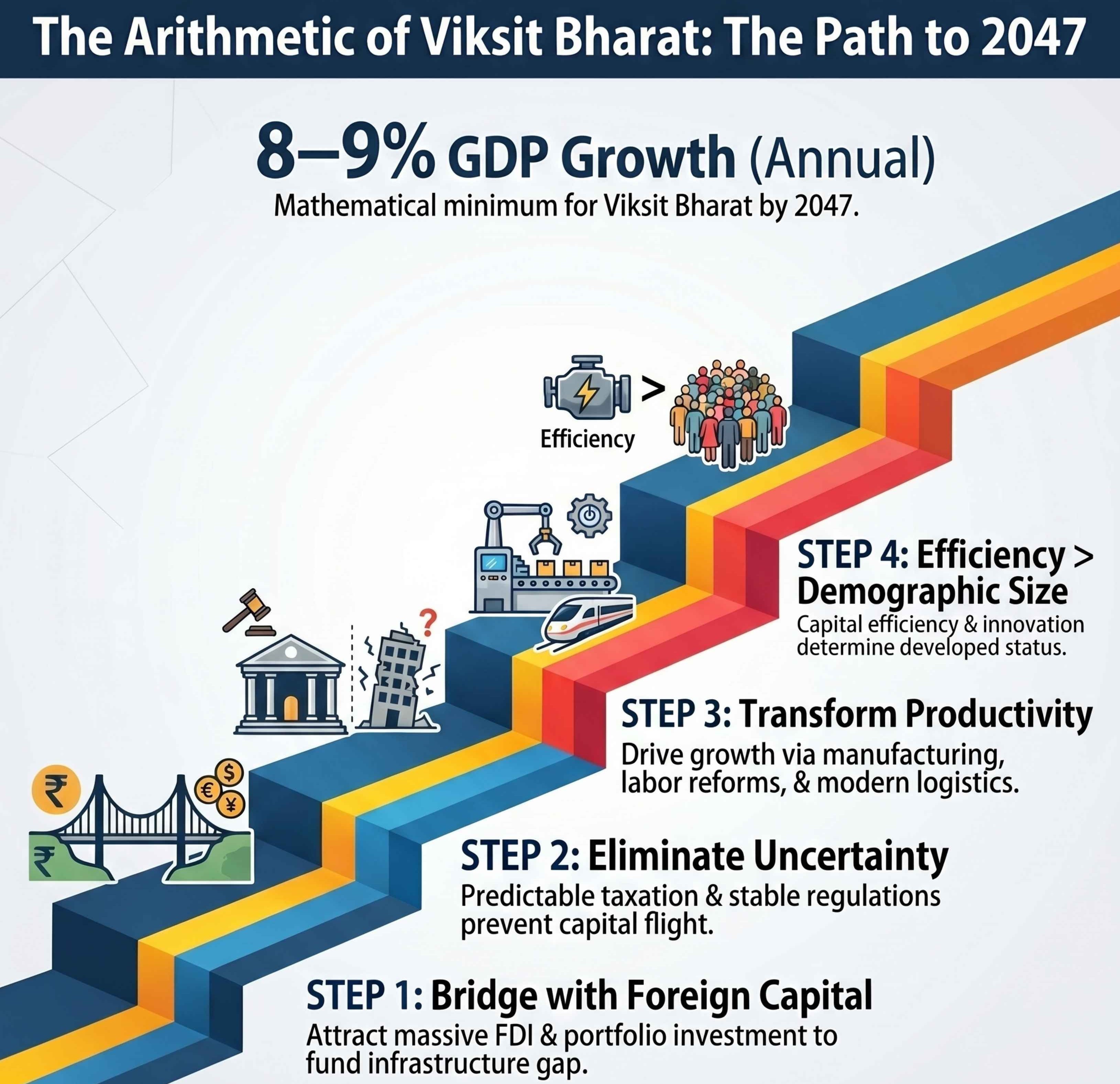 The Arithmetic of Viksit Bharat